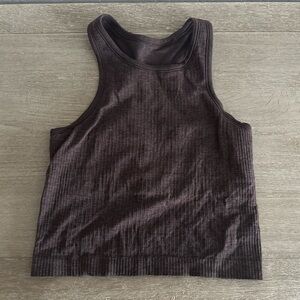 Ebb to Street Cropped Racerback
Tank Top